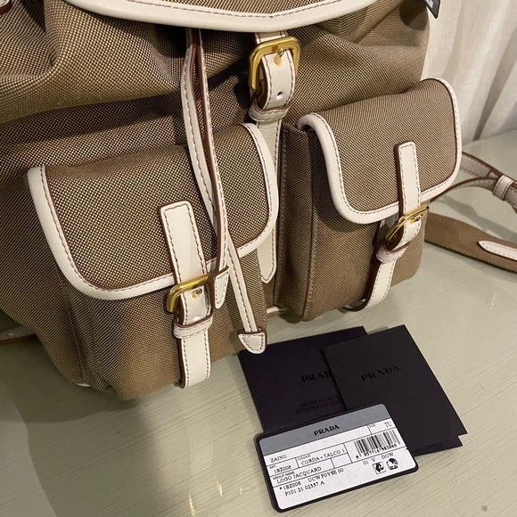 Authentic Prada Backpack Purse - Picture 5 of 9